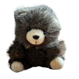 Embassy International Teddy Bear Plush 8 Inch Stuffed Animal Toy Polka Dot Bow‎